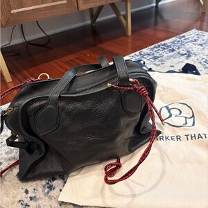 Parker Thatch Medium Jack heritage black leather